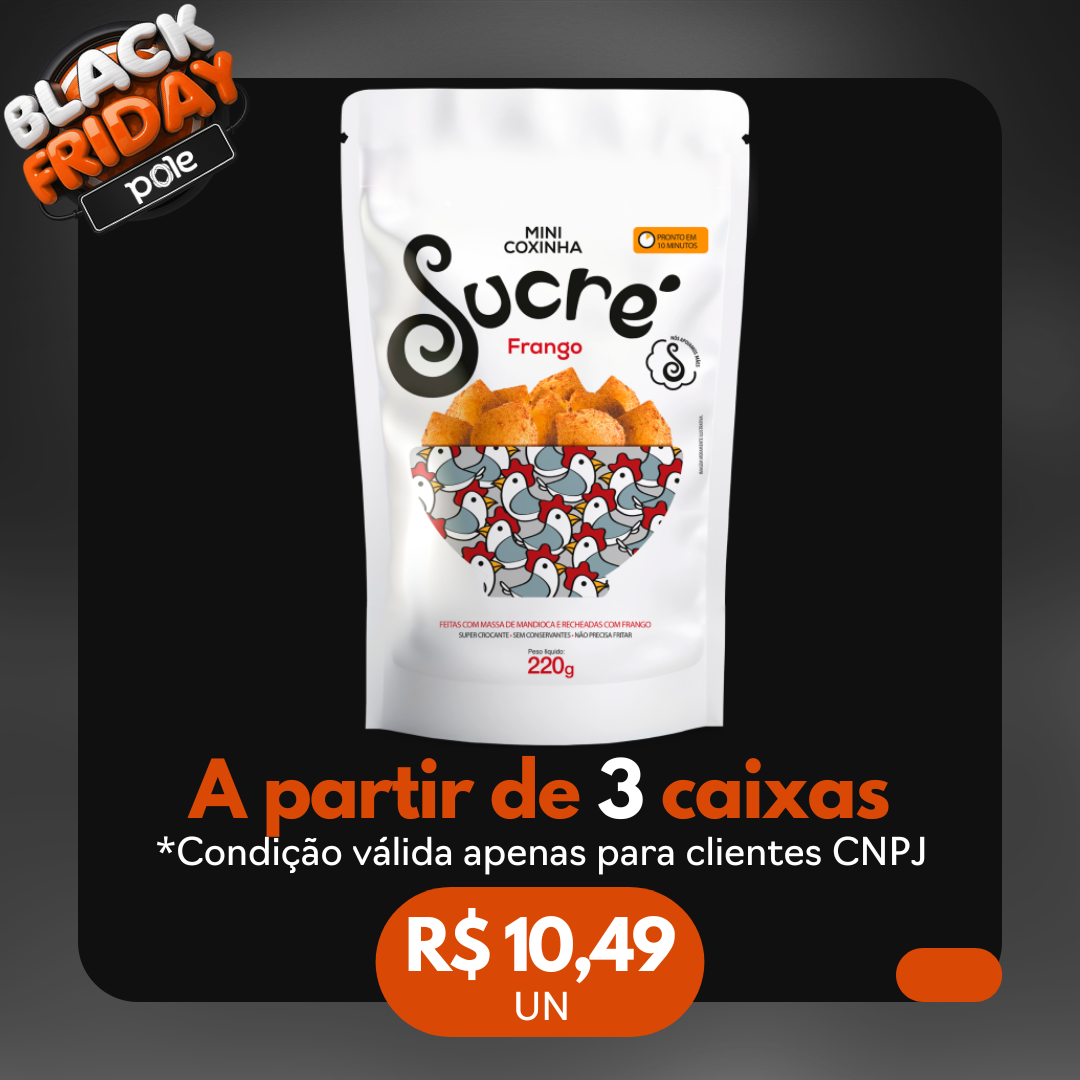 Coxinha de Frango 220g - Sucré